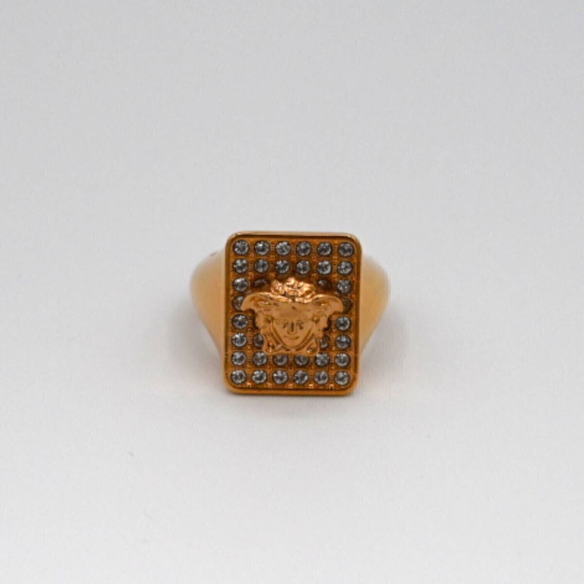 新品正規品【VERSACE】メドゥーサ シグネット リング★指輪 サイズ１１