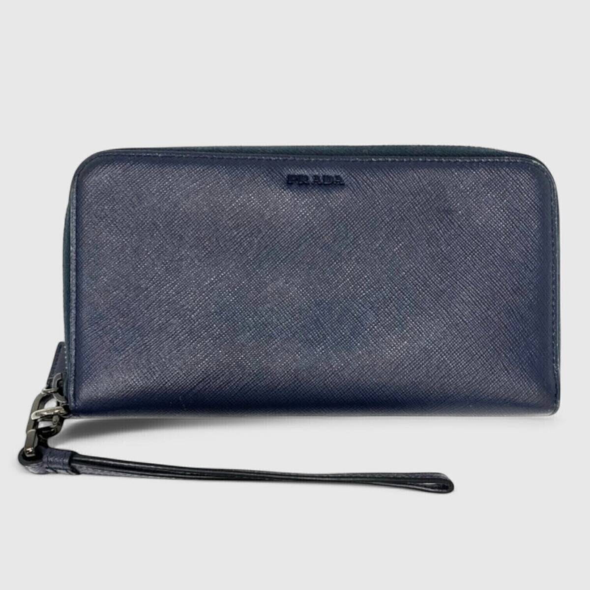正規品【PRADA】プラダ　美品★SAFFIANO LONG WALLET★財布
