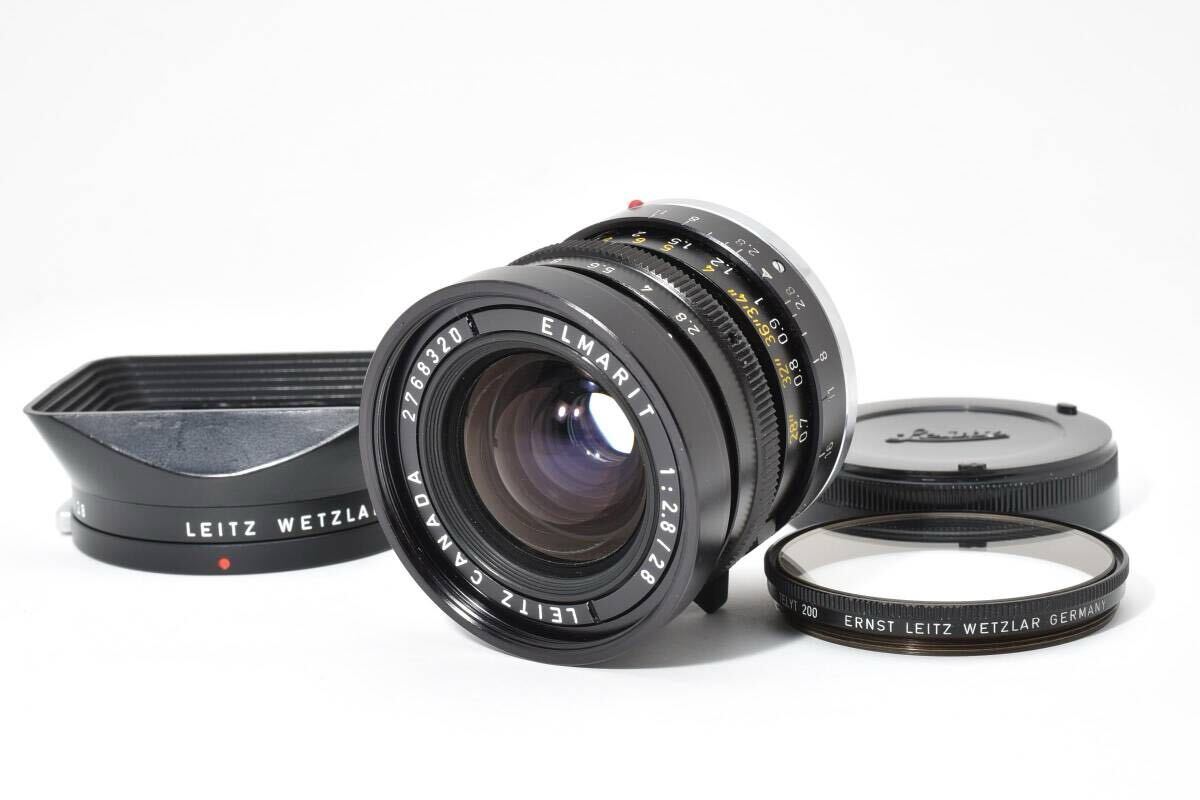 Leica LEITZ CANADA ELMARIT 28mm F2.8 第二世代 2nd ライカ エルマリート レンズ #4240
