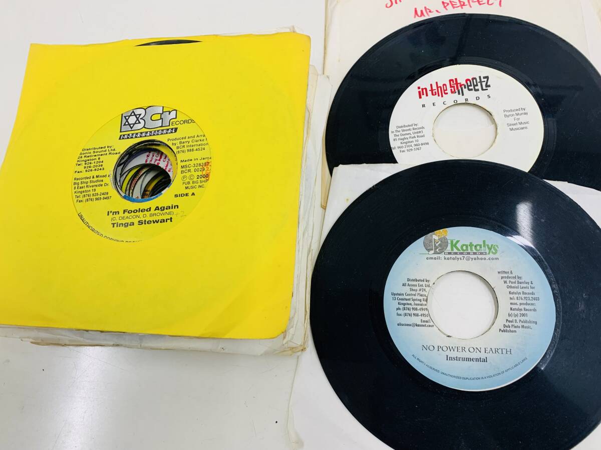 ☆【レゲエ】Mr.Perfect ／JACKET＆TIE 　他30枚 7インチレコード　＜中古＞３