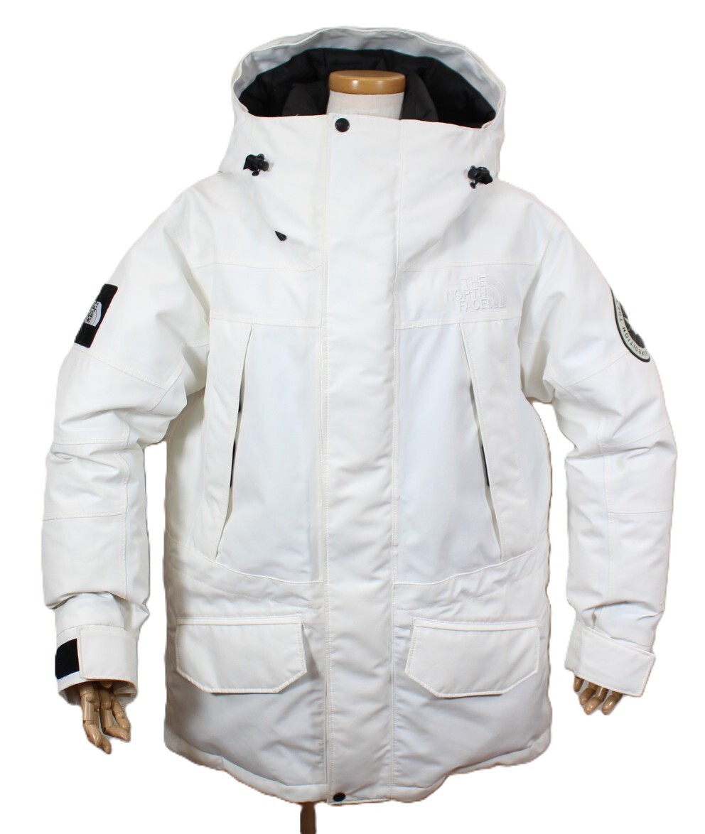 Y7178#◆中古品◆THE NORTH FACE ノースフェイス UNDYD ANTARCTICA PARKA アンダイド アンタークティカ パーカ ND92239 Lサイズ ホワイト