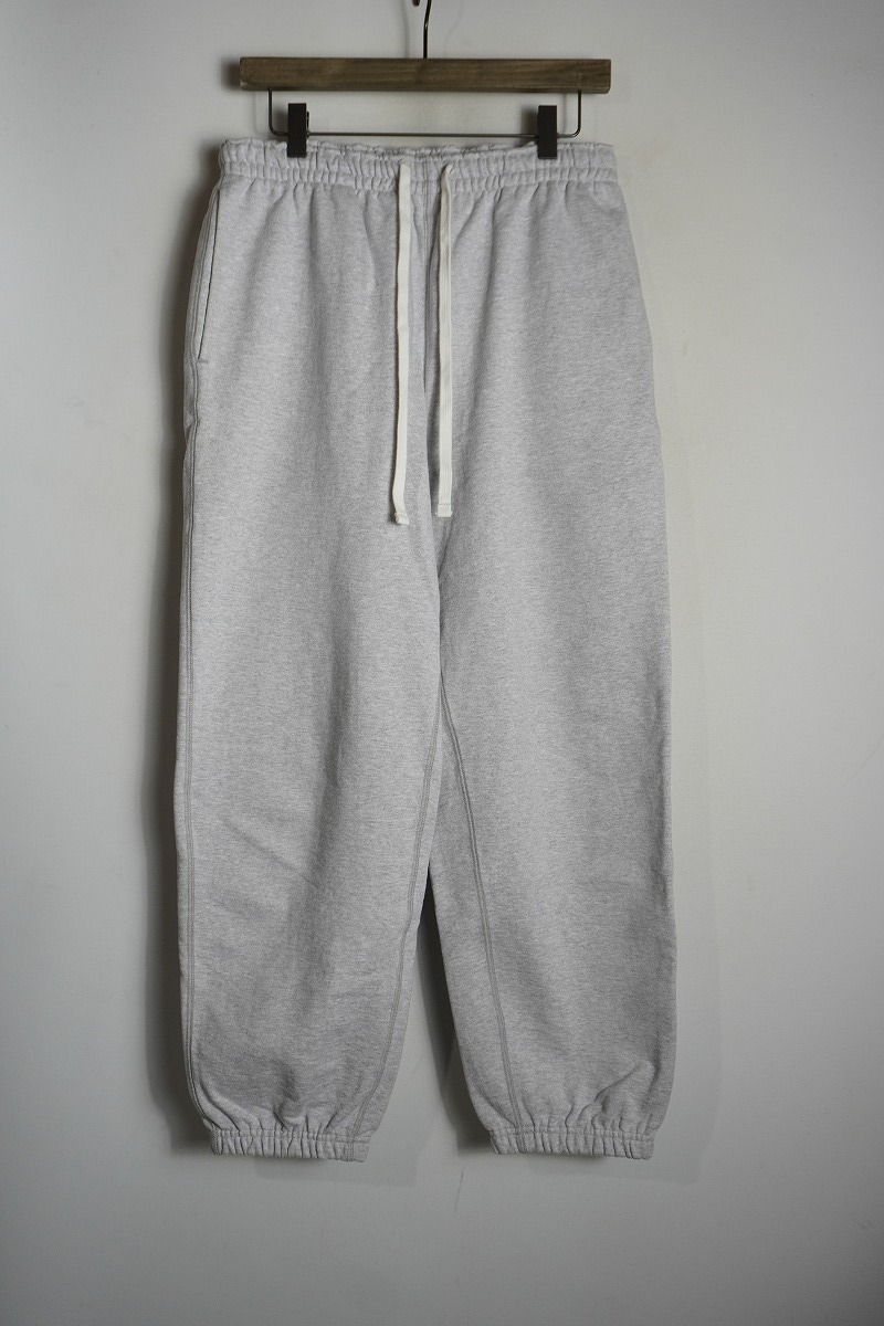 美品 23SS MARKAWARE マーカウェア GYM PANTS ジム パンツ スウェット ボトムス ドローコード A23A-02PT01C 灰 サイズ 1 703P★4