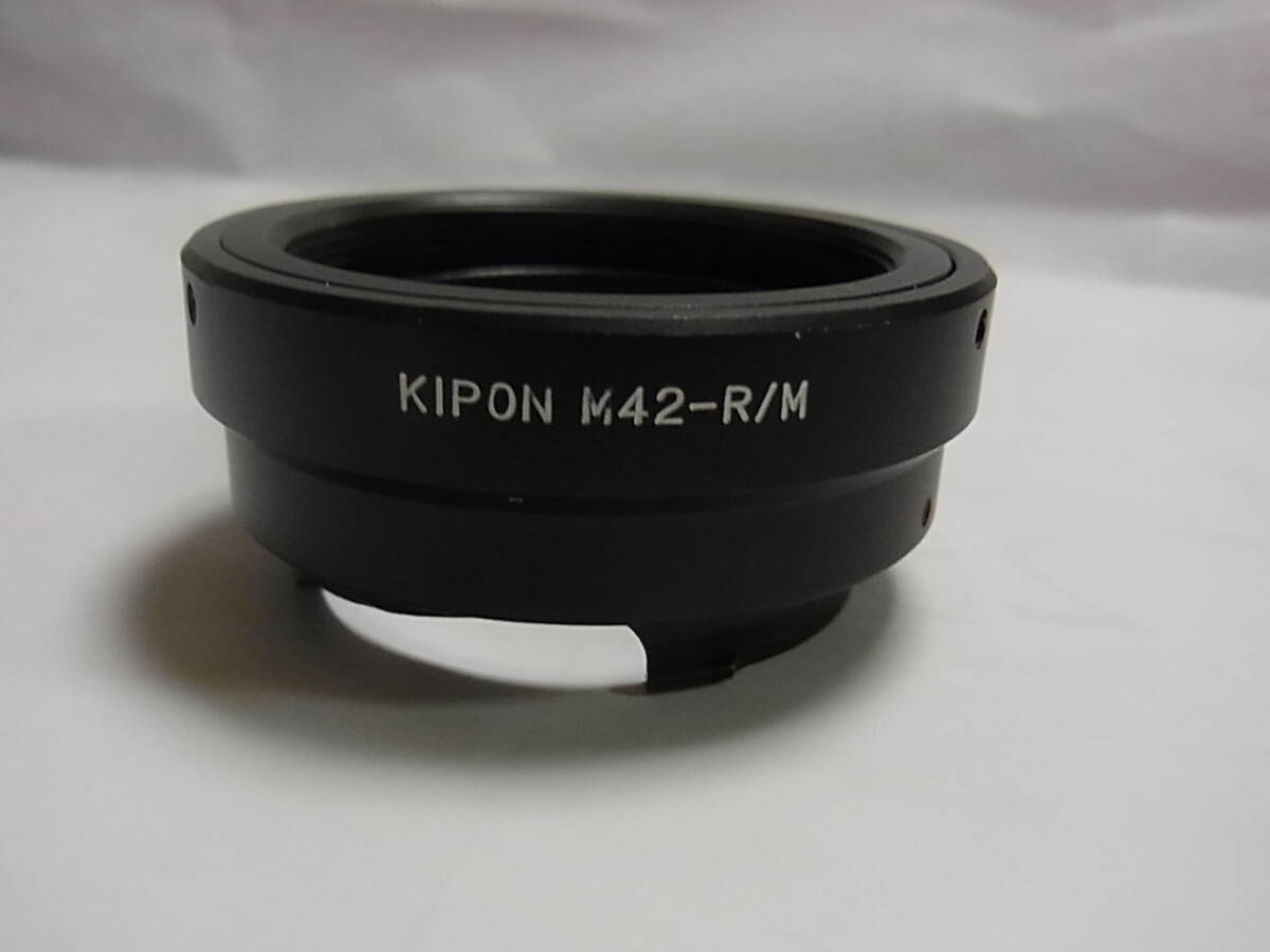 KIPON マウントアダプター M42-R/M　極上美品