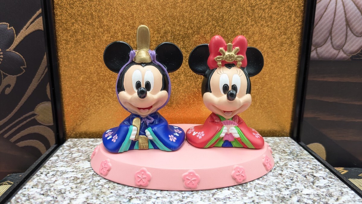 ディズニーリゾート限定　ひな祭り　雛人形　お雛様　ミッキー　ミニー　