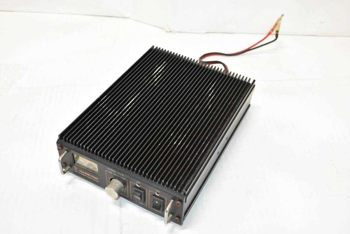 現状品 WHISTAR リニアアンプ 12v-100A CB無線 NASA ITA8QQNSK0QO-D-E00-byebye