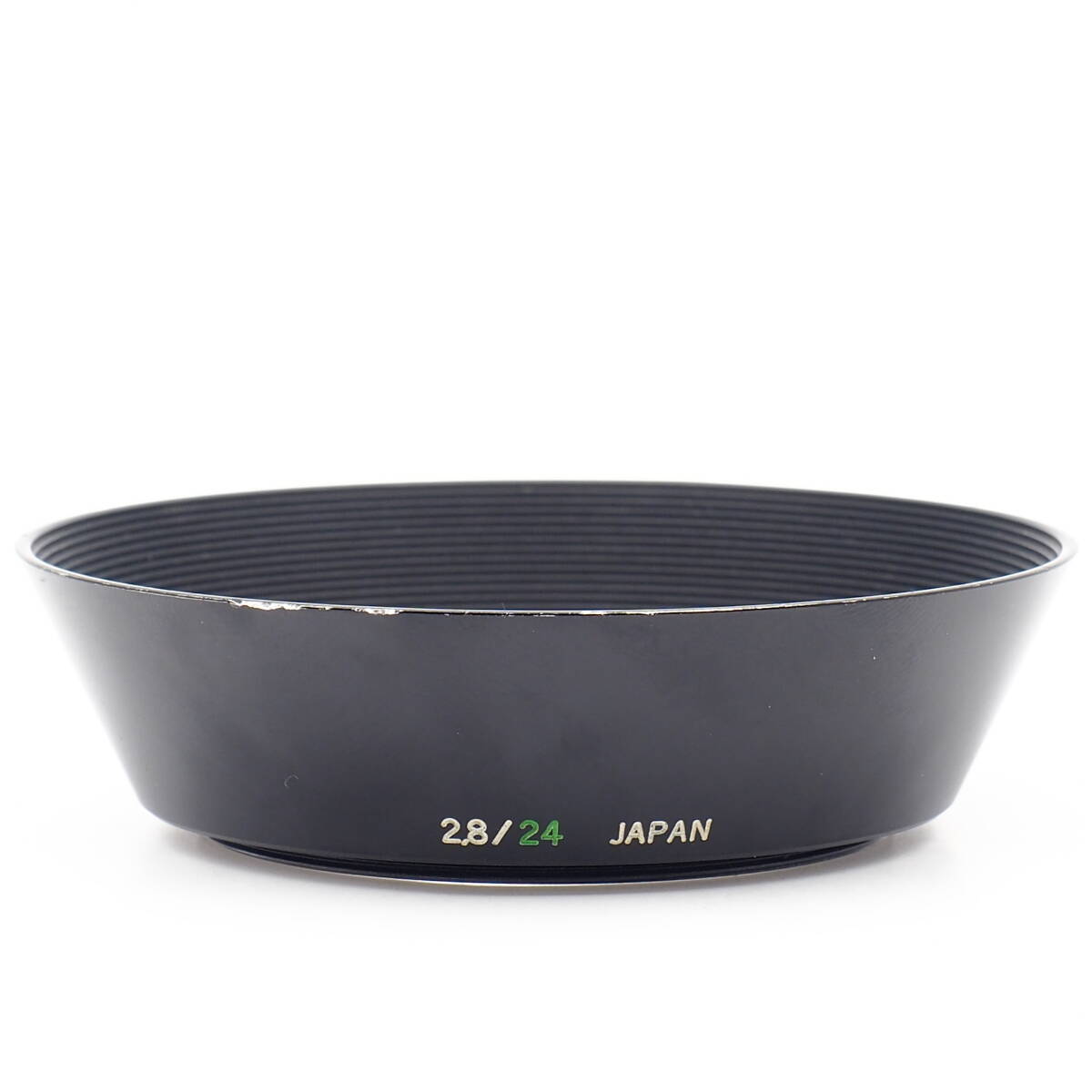 OLYMPUS OM-SYSTEM H.ZUIKO AUTO-W 24mm F2.8 専用 49mm メタルねじ込みフード 2.8/24 JAPAN for OM-1 OM-2 OM-3Ti OM-4 OM-4Ti Metal Hood