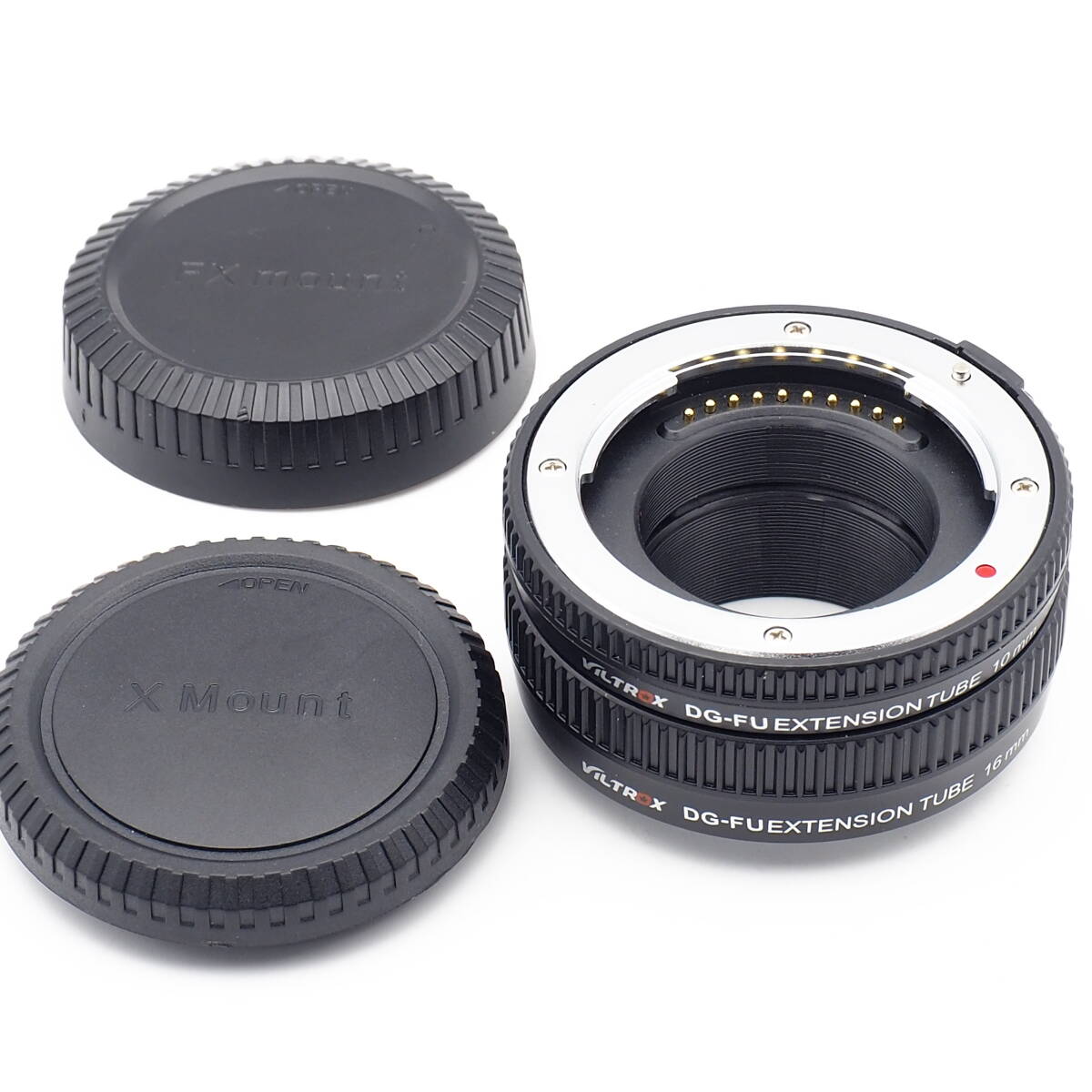 FUJIFILM X Mount EXTENSION TUBE Set VILTROX DG-FU 10mm 16mm 純正 MCEX-11 MCEX-16 比較で超激安！マクロエクステンションチューブ