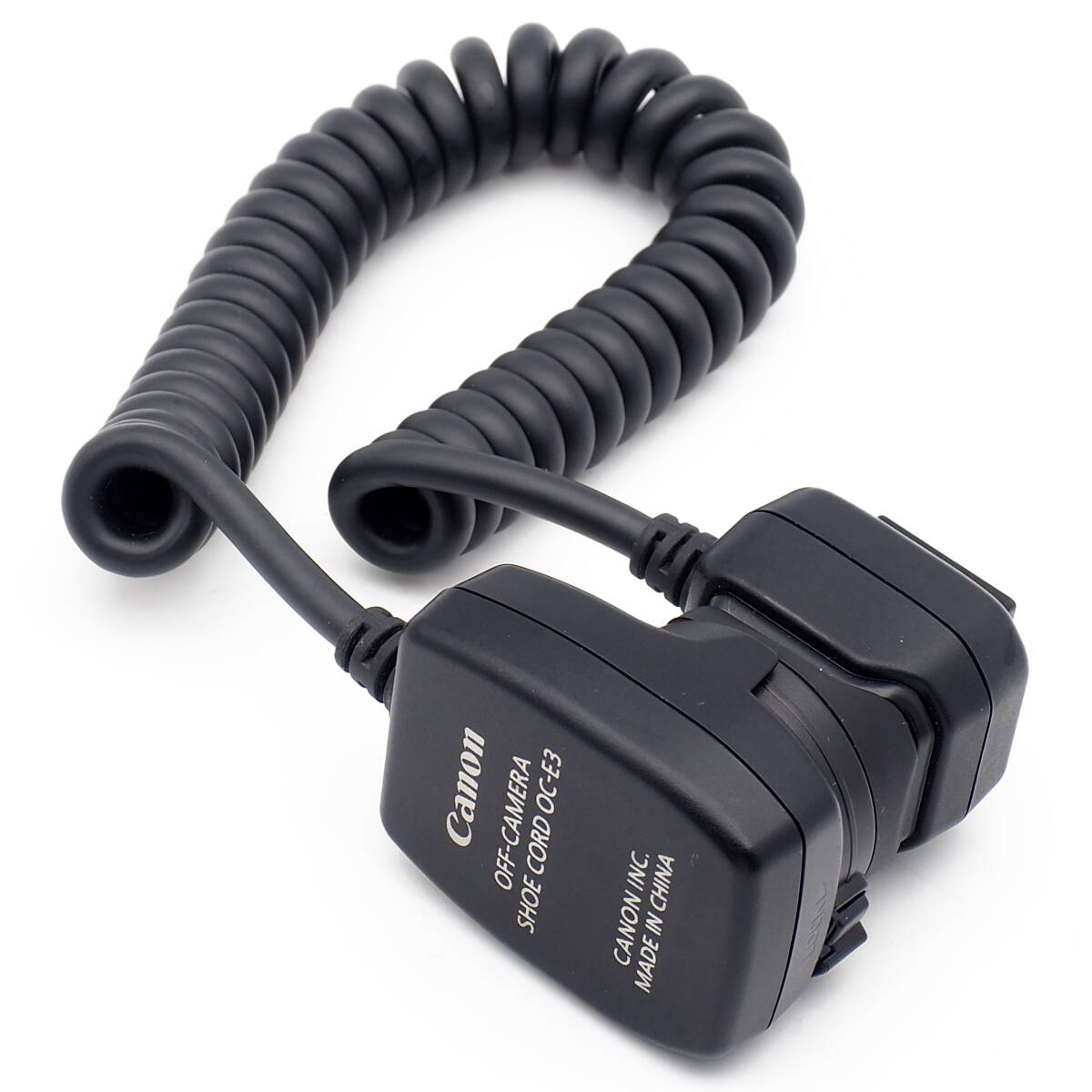 Canon OFF-CAMERA SHOE CORD OC-E3 オフカメラシューコード 3型 600EX II 580EX II 430EX III など対応 EOS-1DX III 5D Mark IV R5 R6