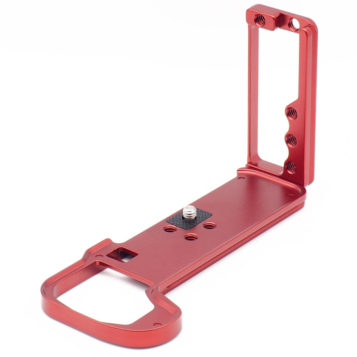 FUJIFILM GFX 100S / GFX 100S II / GFX 50S II 専用クイックリリース L型プレート PEIPRO 超薄型 MHG-GFX S のライバル 赤い ブラケット