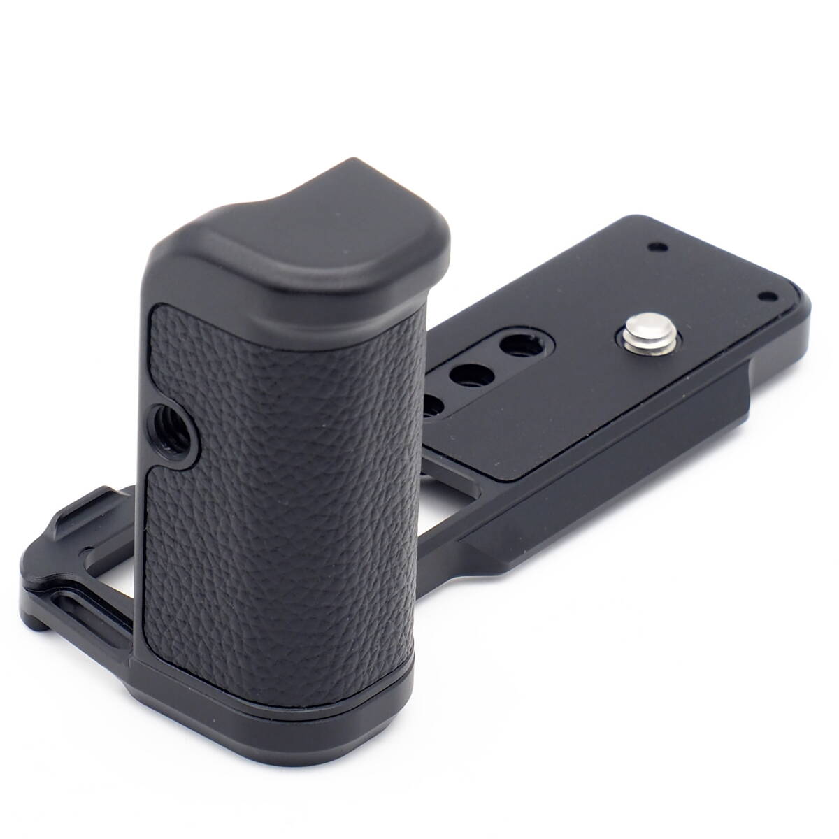 SONY VLOGCAM ZV-1F / ZV-1 II 対応 L型グリップ NEEWER CA030B 縦位置固定ネジ/アルカスイスQRプレート対応 カメラブラケット ブラック