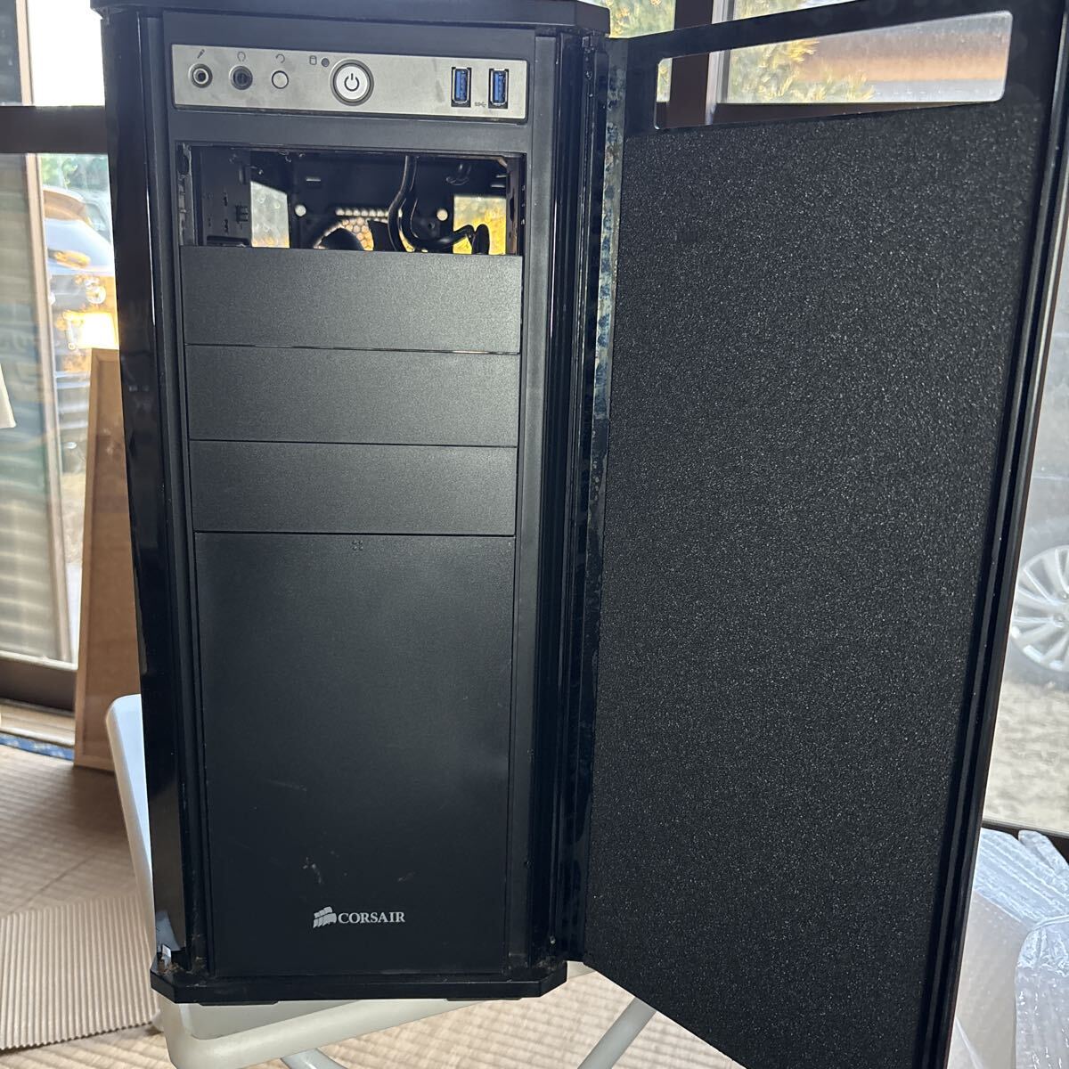 ☆中古品 Corsair Obsidian Series 550D ミッドタワーPCケース PCケース デスクトップ ゲーミングPC