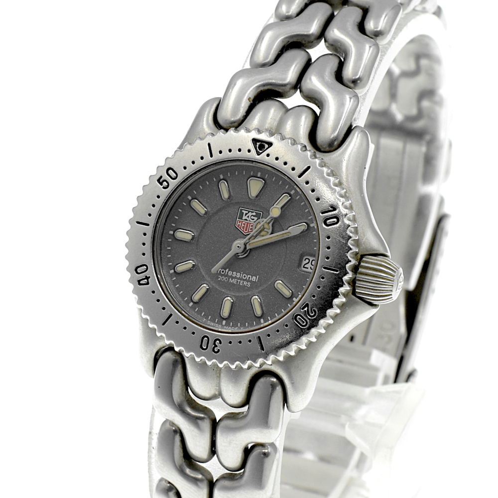 【A02457】TAG HEUER タグホイヤー S99.208M QZ クォーツ レディース腕時計 シルバー