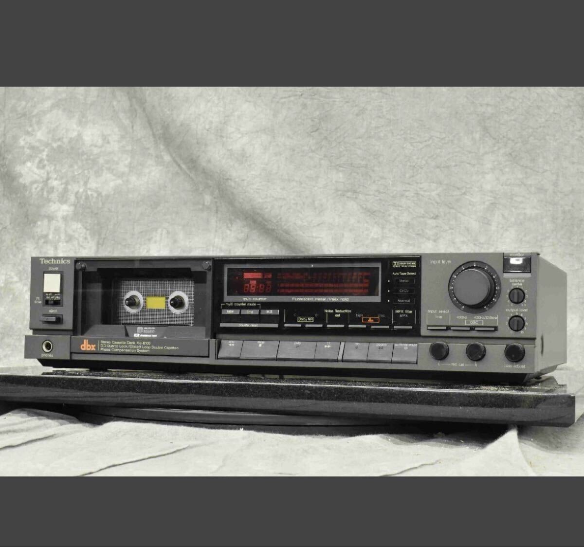 【美品】Technics RS-B100 カセットデッキ テクニクス