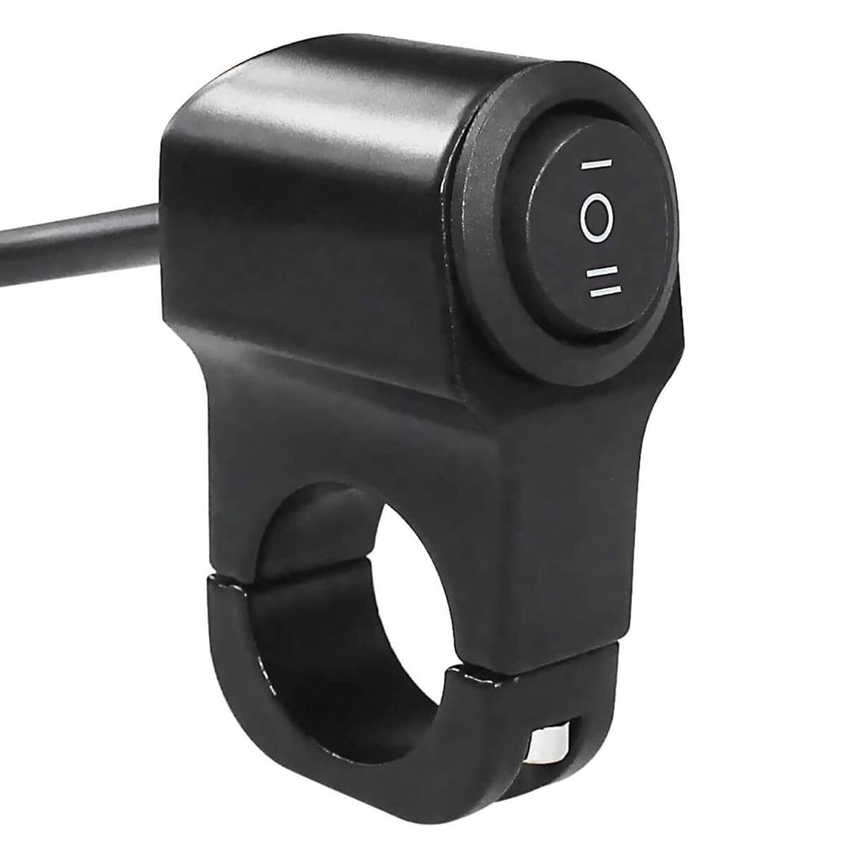 YFFSFDC バイク スイッチ 防水 12V 22mm ヘッドライトフォグスポットライト ハンドルスイッチ 取付け 簡単 ハンド