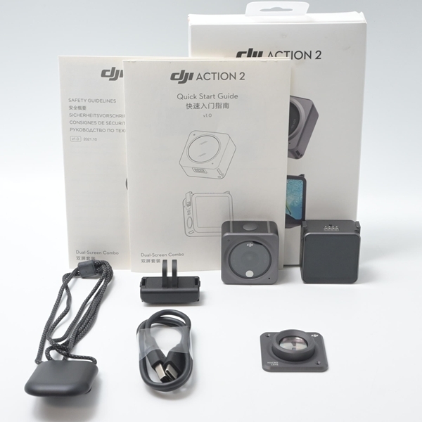 ディージェイアイ DJI Action 2 Dual Screenコンボ 4Kアクションカメラ