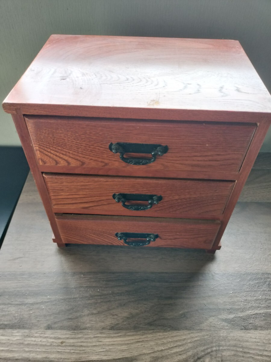 小物入れ 木製 アンティーク レトロ 小引き出し