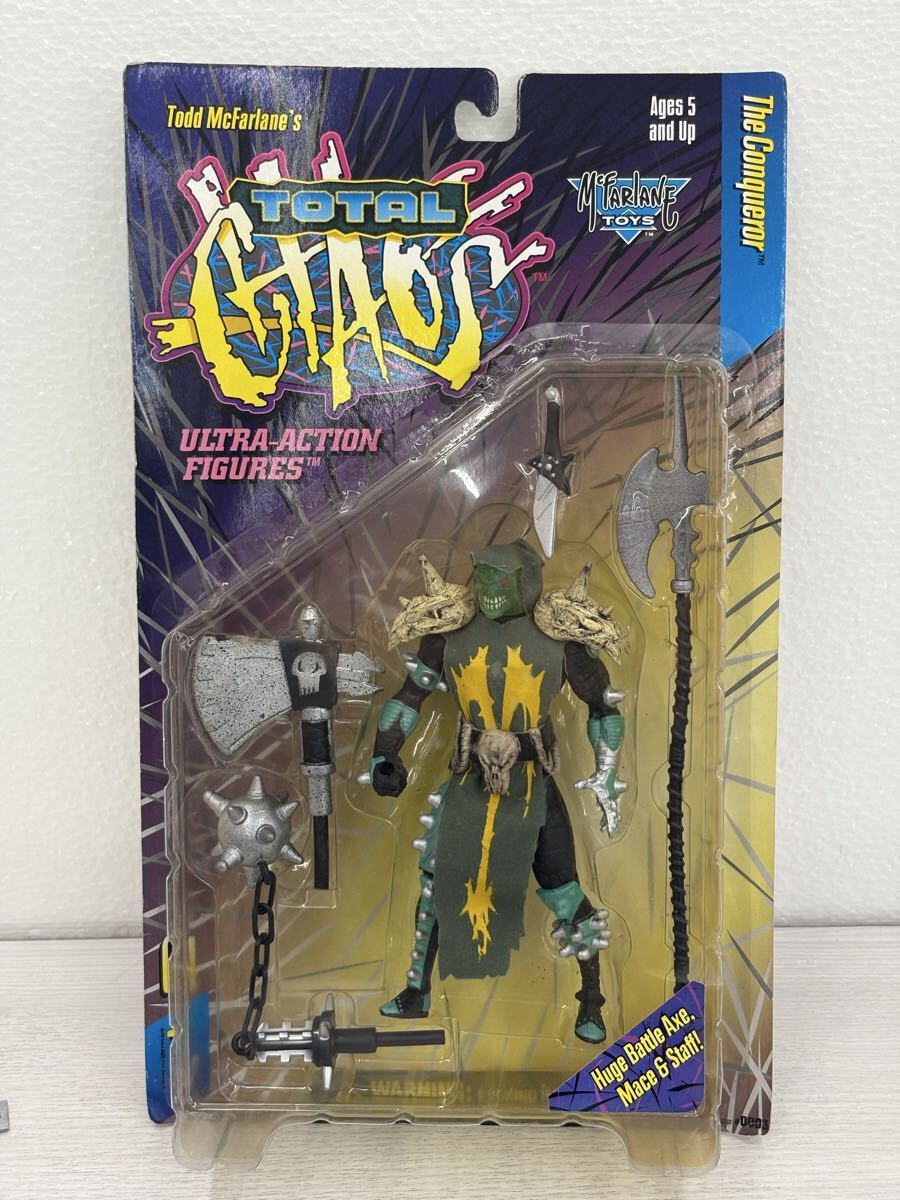 今2602-969 The Conqueror コンカラー TOTAL CHAOS ウルトラアクションフィギュア シリーズ1 トータルカオス McFARLANE TOYS ヴィンテージ