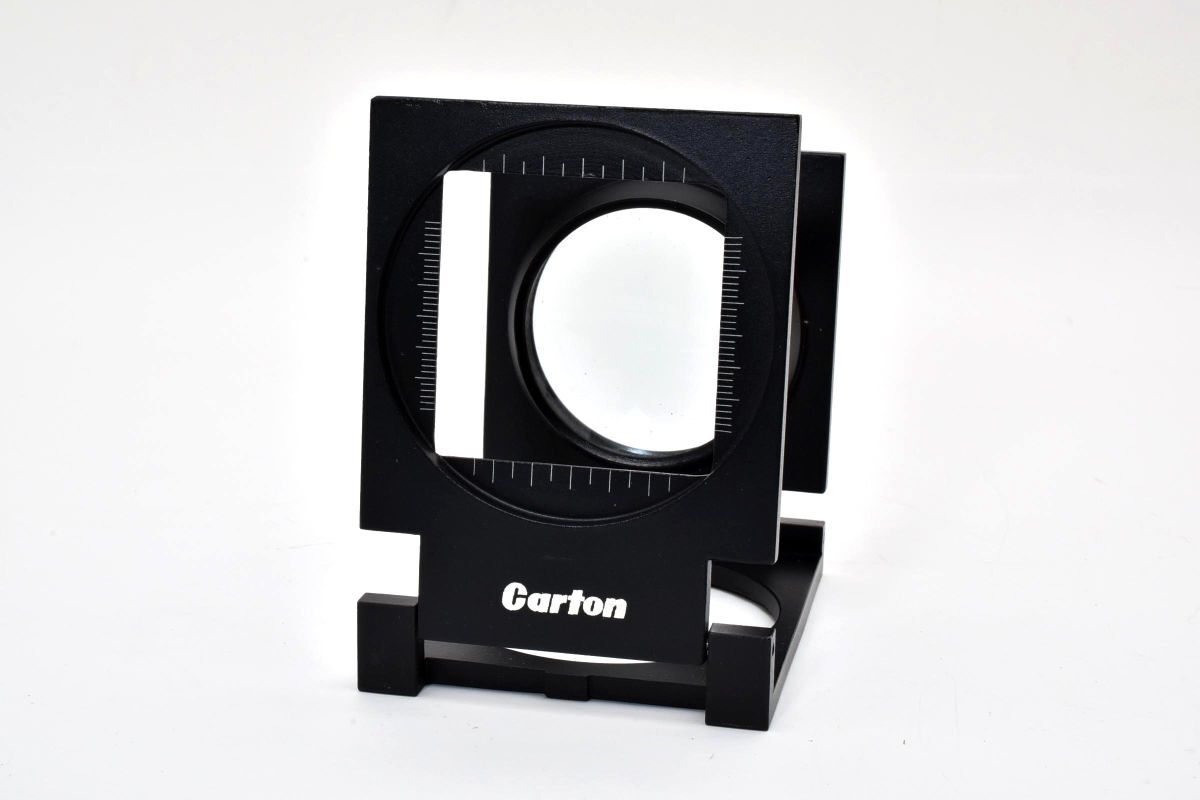 RU562★Carton カートン光学 縞見ルーペ 折りたたみ式 ルーペ 直径4.5cm