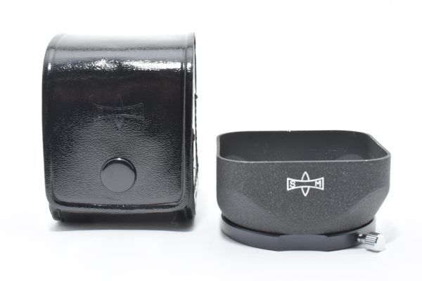 RU624★マミヤ Mamiya 角型 メタル レンズフード 48mm かぶせ式