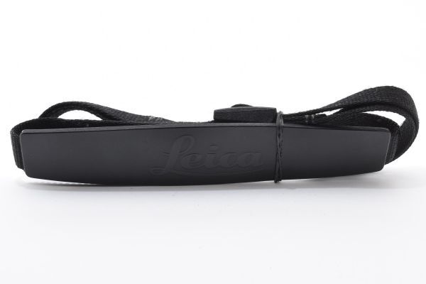 RU716★ライカ Leica 純正 カメラ ストラップ 金具付き 筆記体 ドイツ製