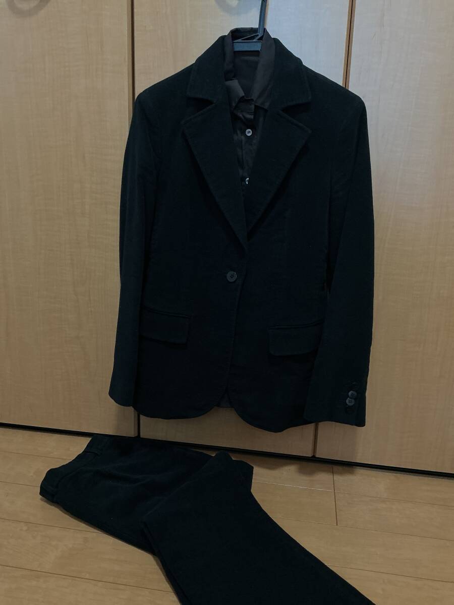 BALLY バリー　レディース パンツスーツ　厚手　綿　40 (3点セット)