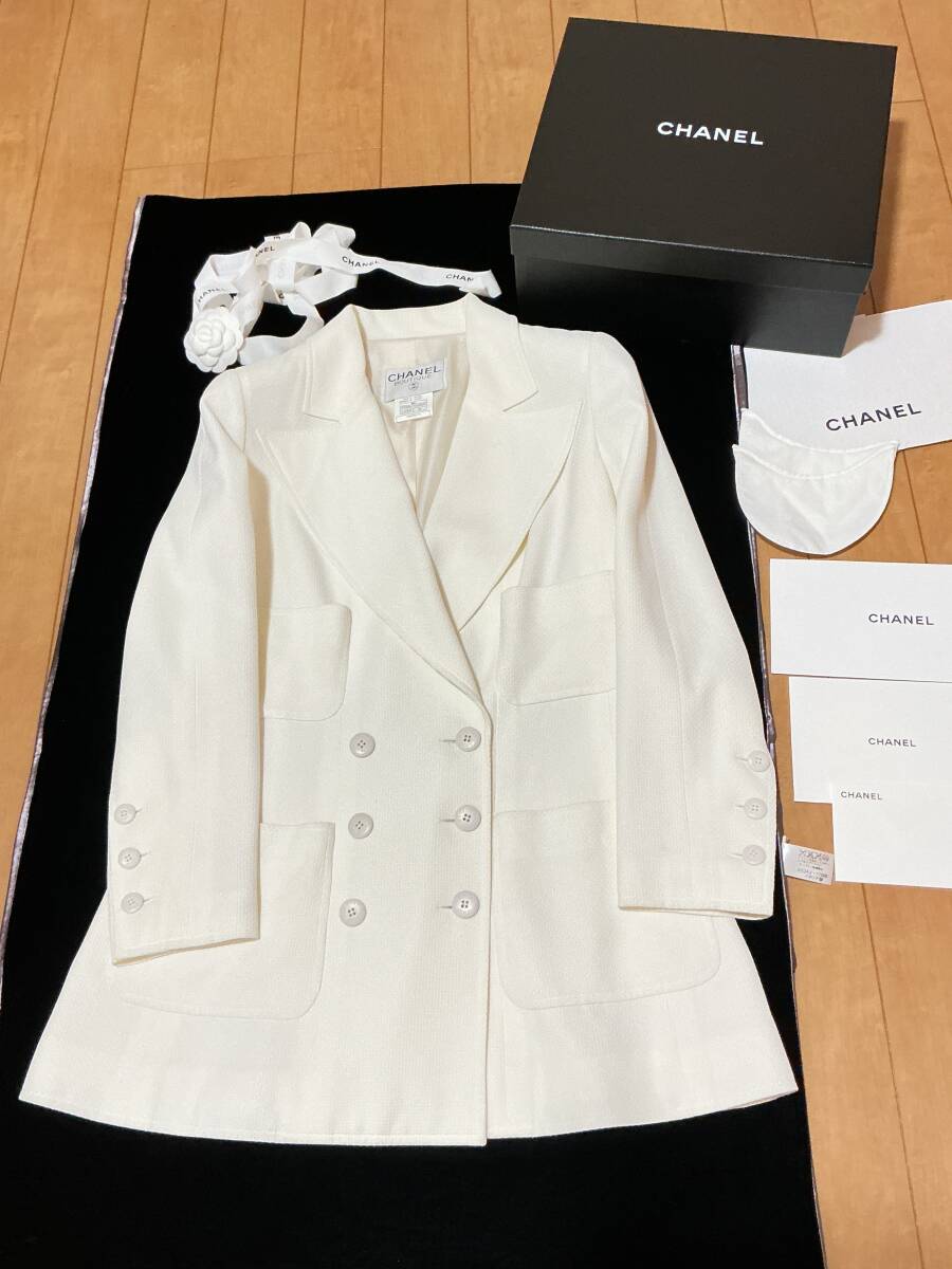 極美品　CHANEL シャネル　レディース　ジャケット　40