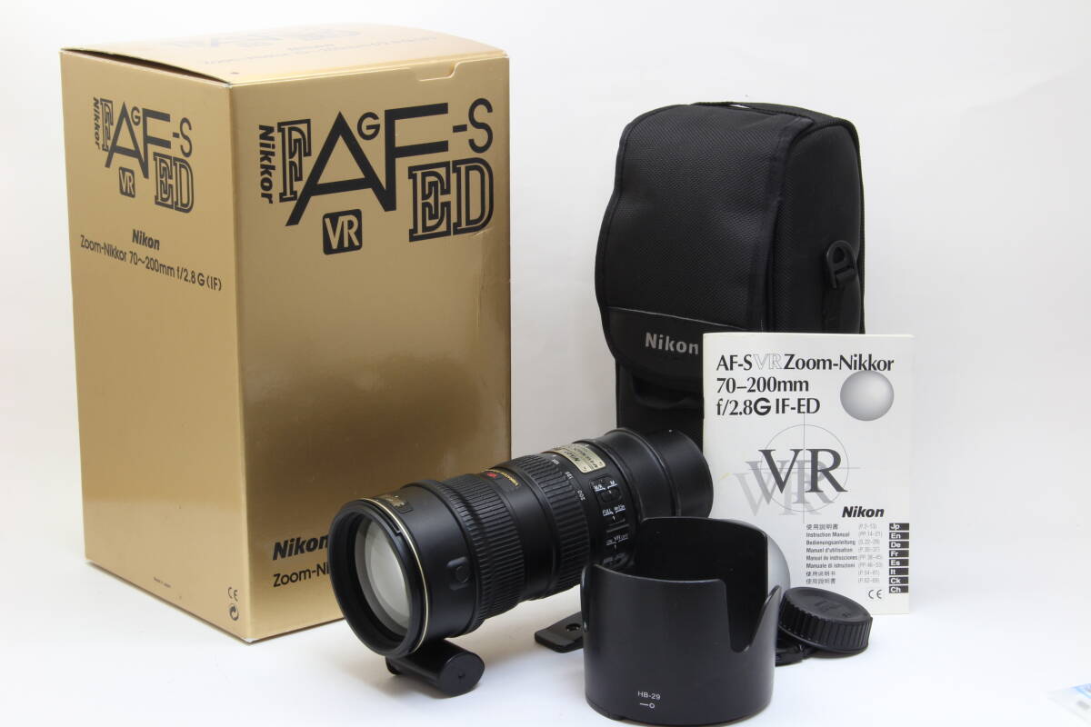 D (難あり) Nikon ニコン ED AF-S VR-NIKKOR 70-200mm F2.8G 返品不可