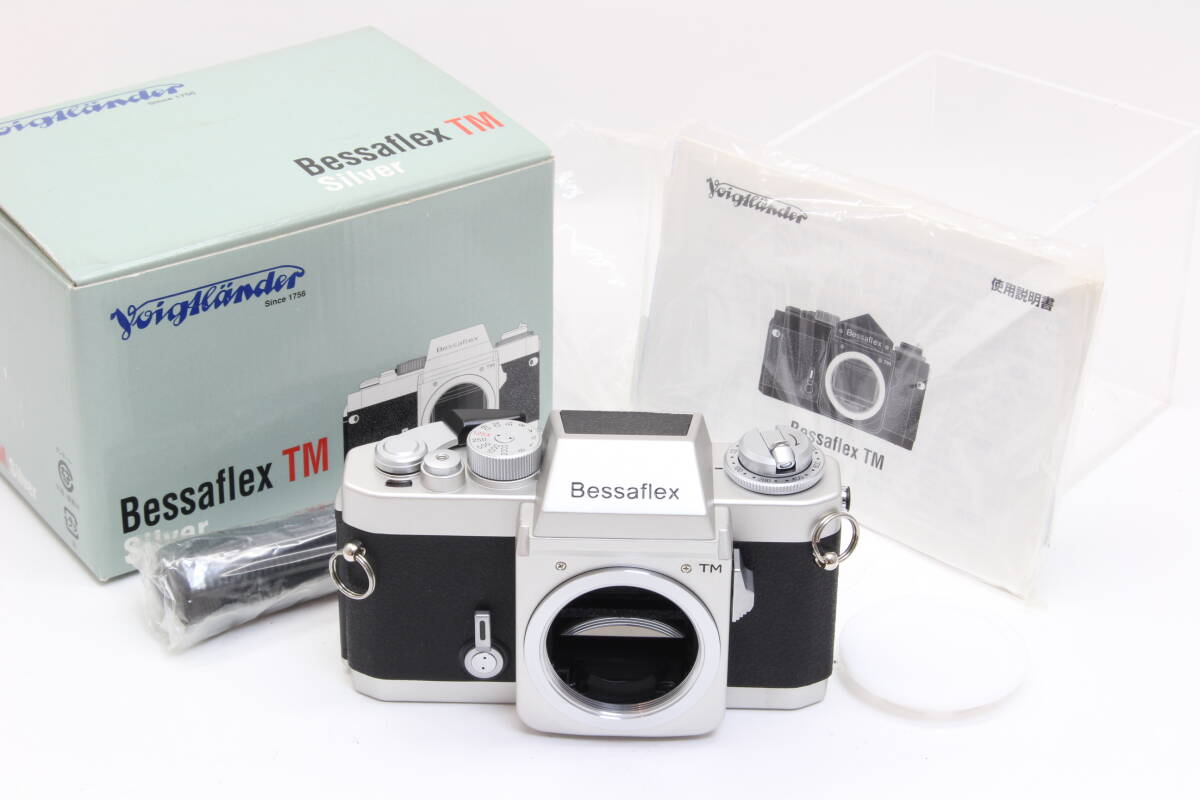 未使用 Voigtlander フォクトレンダー Bessaflex TM ボディ シルバー 初期不良返品無料