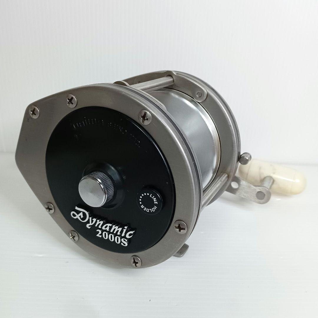 希少 美品 DAIWA ダイワ Dynamic ダイナミック 2000S 手動 システムリール 船用 船釣り 海釣り 釣具 フィッシング ダイナミック 2000S 