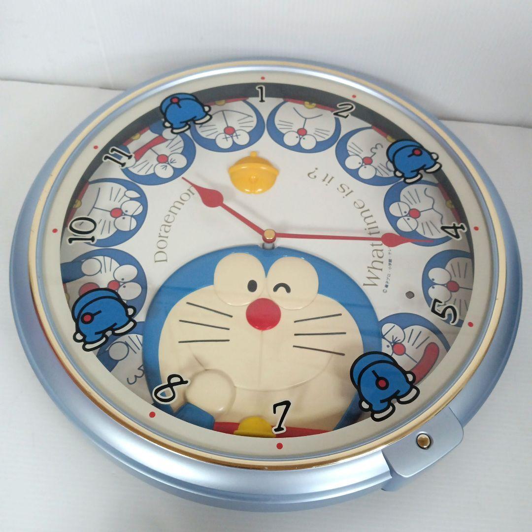 希少 SEIKO セイコー　ドラえもん 　ドラエモン　どらえもん　アナログ 掛時計 藤子F不二雄　からくり　掛け時計　ウォッチ