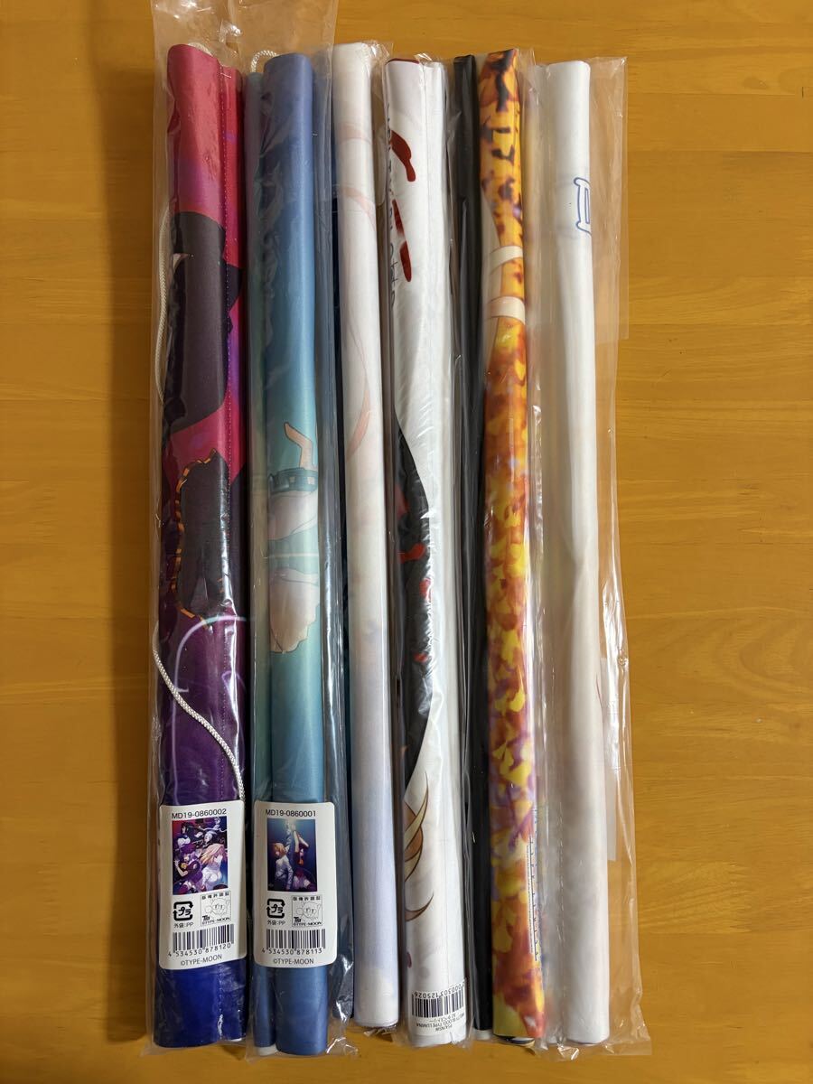 MELTY BLOOD 月姫 B2タペストリー まとめ 6点 TYPE-MOON展 Fate/stay night -15年の軌跡- ほか アルクェイド