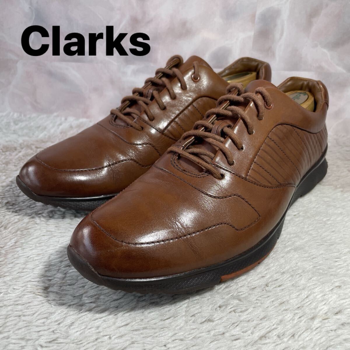 Clarks クラークス レザー ウォーキング シューズ UK6G