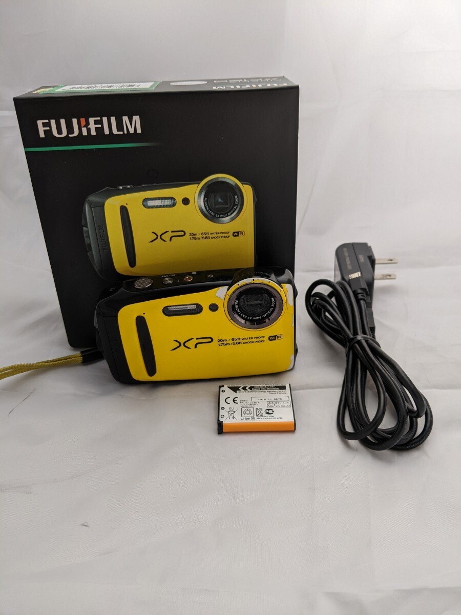 ★実用美品★★FinePix XP120 （イエロー） デジカメ XP120 コンパクトデジタルカメラ FinePix FUJIFILM　#02151