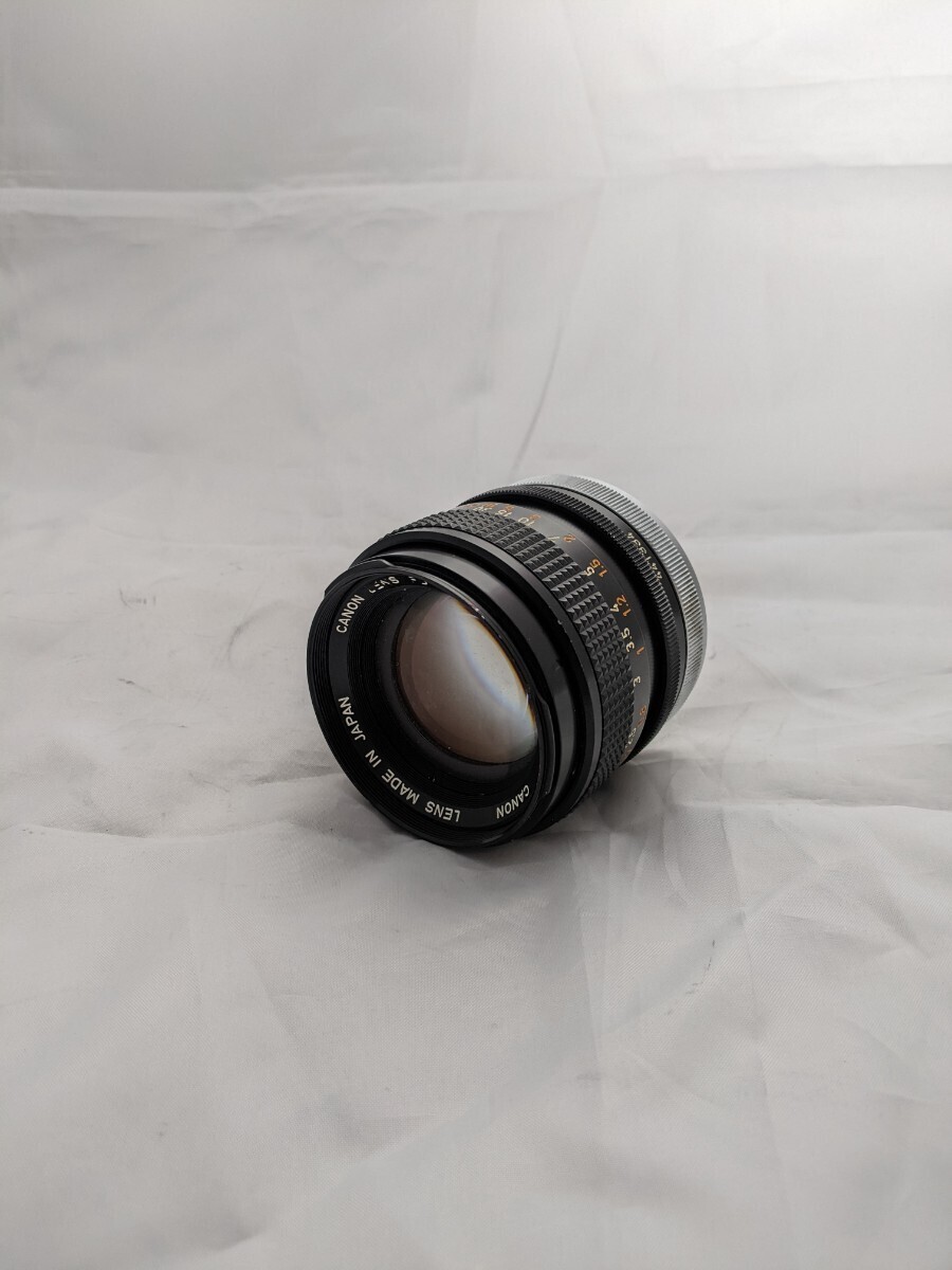 ★Canon キャノン 純正 FD 50mm 高級単焦点レンズ 1:1.4 S.S.C. 希少　#02156