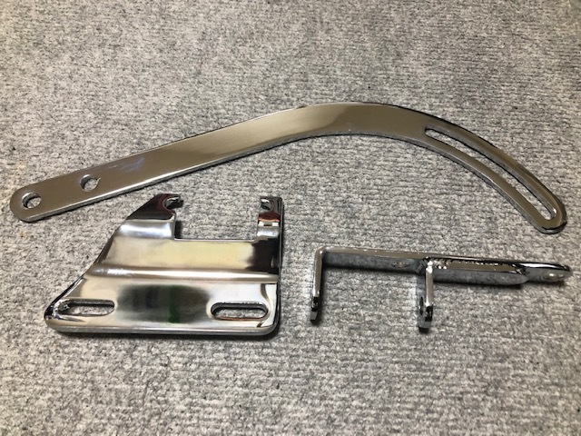 SBC オルタネーターブラケットセット　クローム　インパラ　ベルエア　カプリス　エルカミーノ