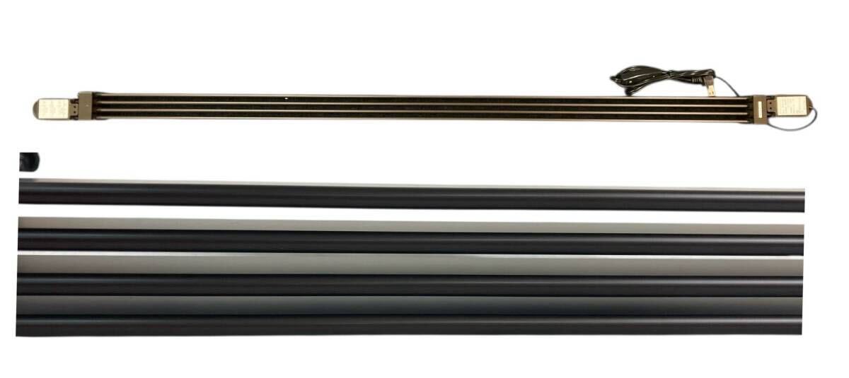 HY3814F ウインドーラジエーター120cm～190cm 伸縮タイプ W/R-1219 オリーブブラウン