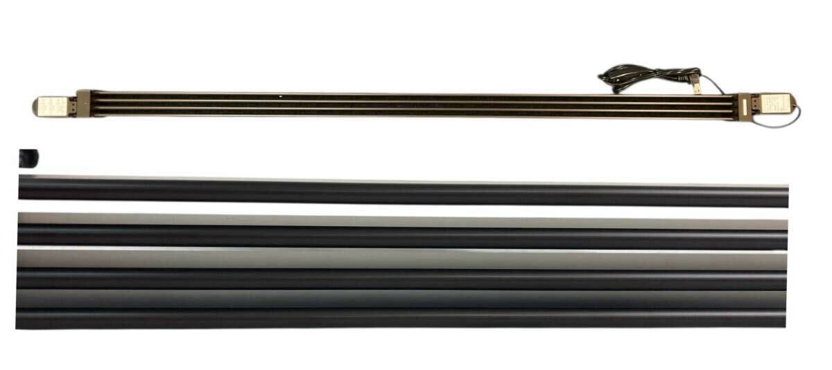 HY3814F ウインドーラジエーター120cm～190cm 伸縮タイプ W/R-1219 オリーブブラウン 