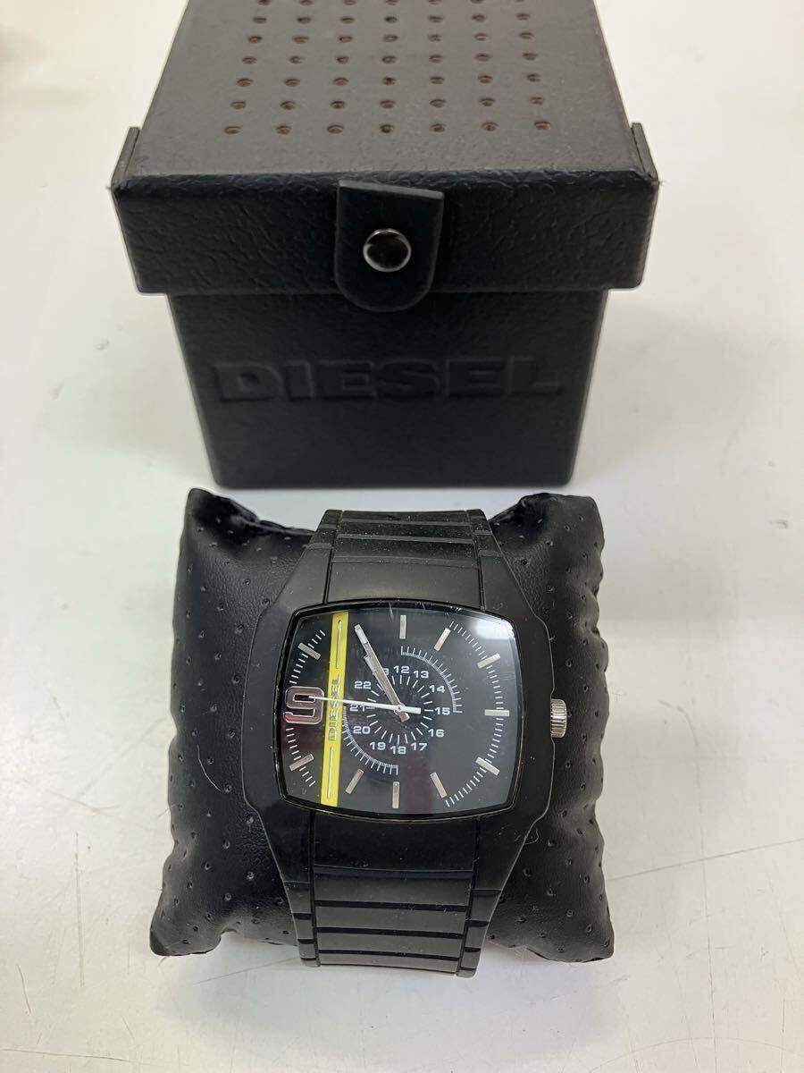 伊8499 DIESEL 腕時計 ディーゼル ブラック