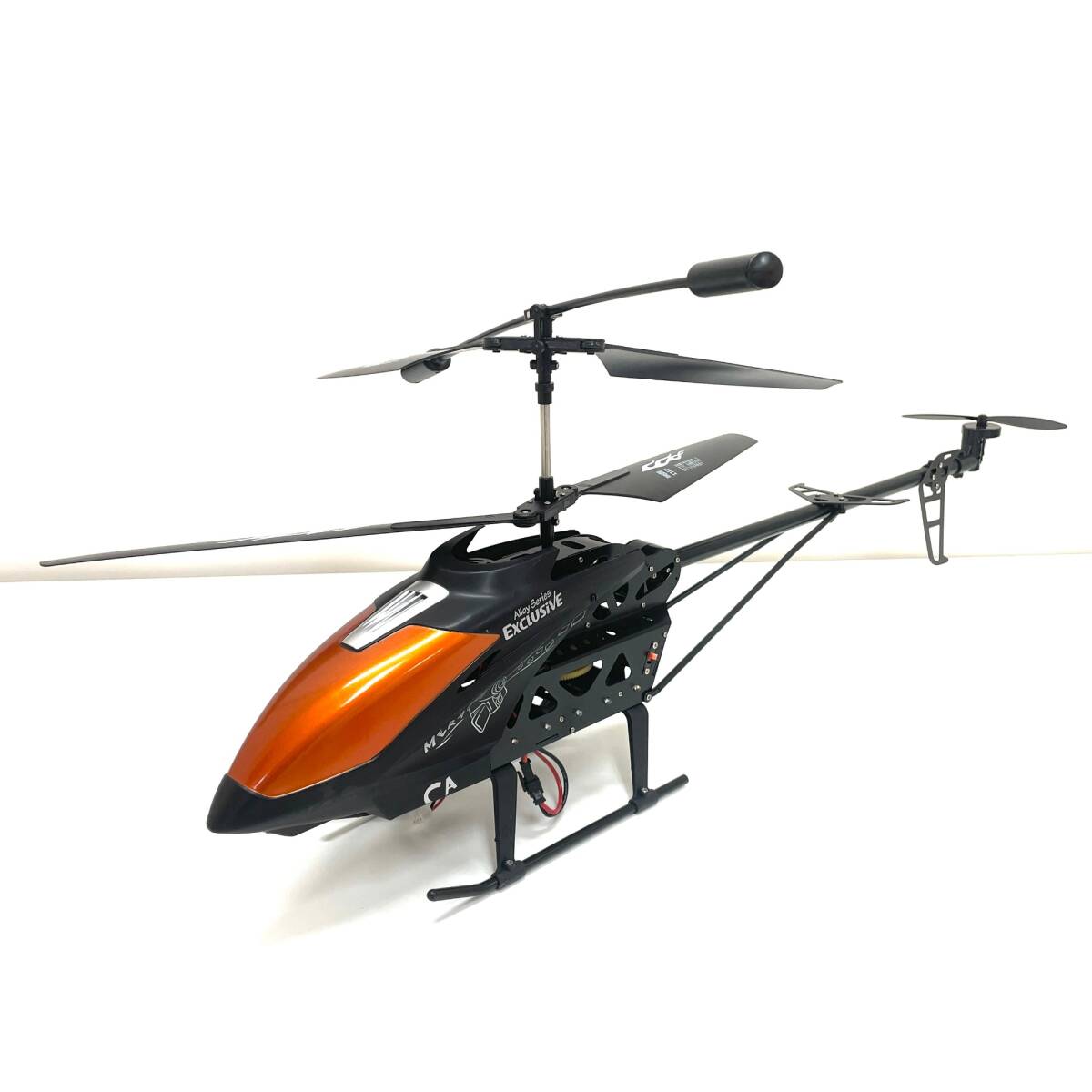 【E】Allooy Series EXCLUSIVE ラジコン R/C ヘリコプター CAモデル LH-1201D オレンジ ブラック カメラ搭載 空撮 飛行 ホビー 趣味