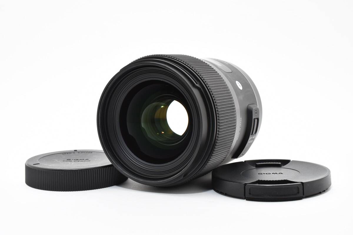 ★良品★シグマ SIGMA Art 35mm F1.4 DG HSM キヤノン CANON EF #10908