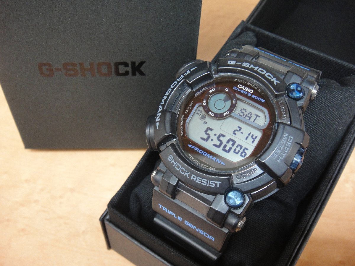 73472KT カシオ G-SHOCK FROGMAN GWF-D1000B 腕時計 電波ソーラートリプルセンサー搭載モデル ISO規格200m潜水用防水 フロッグマン CASIO