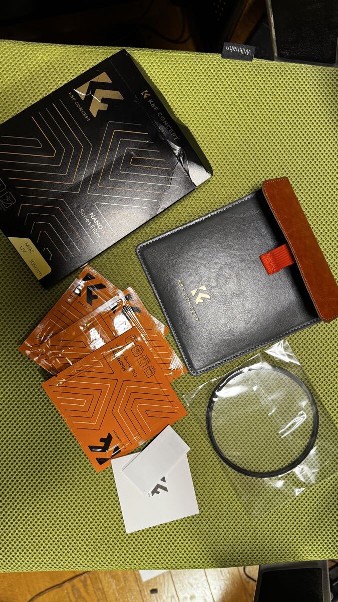 K&F CONCEPT 105mm レンズ保護フィルターNANO-X SIGMA 60-600などに