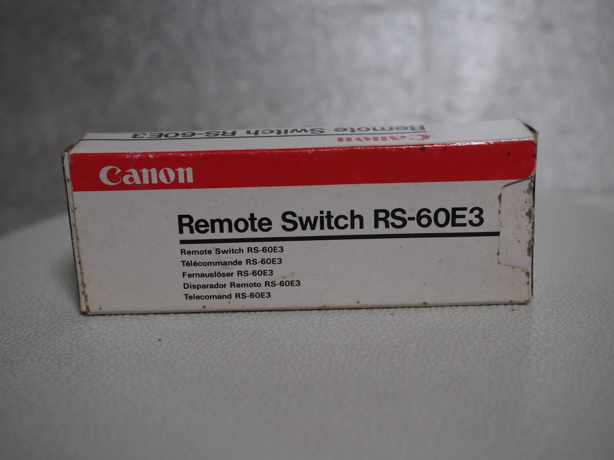キヤノン　リモート　スイッチ　RS-60E3 　（美品）