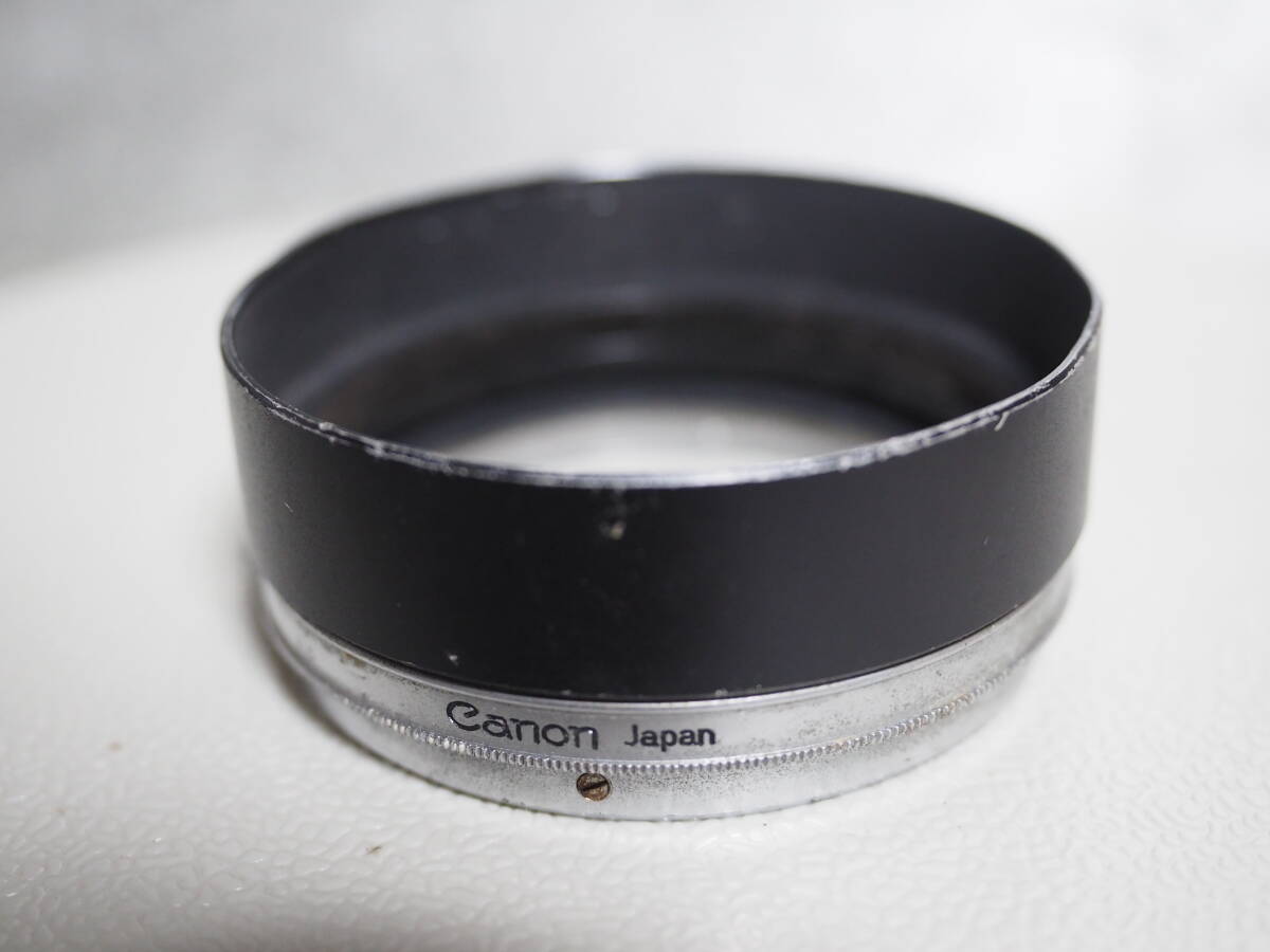 希少！　キヤノン　R58mm、FL55mm、FL58mm用 メタルレンズフード　Sー６０　
