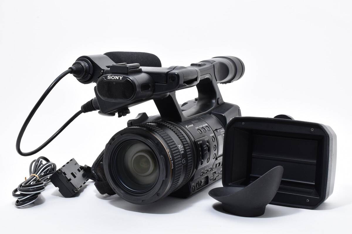 ★実用品★ ソニー SONY HXR-NX5J NXCAMカムコーダー 業務用ビデオカメラ ★ECM-XM1付き！ ①　　　08-48-1#594 #7771