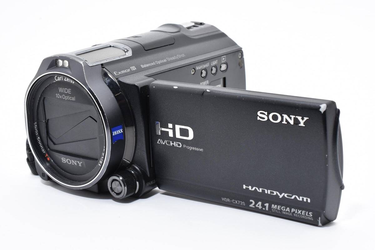 ★動作未確認★ ソニー SONY HDR-CX720V HANDYCAM ハンディカム デジタルビデオカメラ ★バッテリーなし　　　98-08#01 #7778