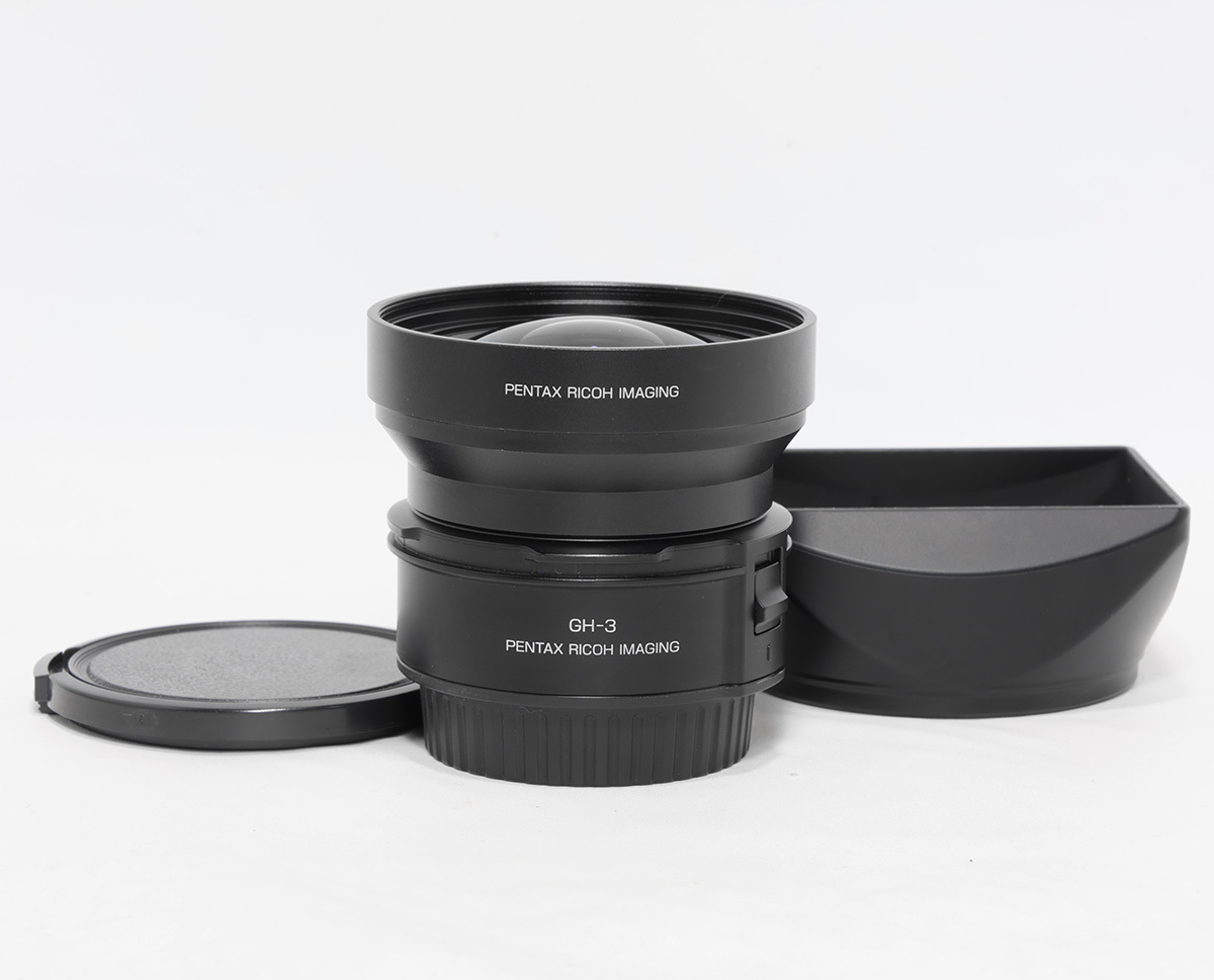 リコー GR/GR II 用ワイドコンバージョンレンズ GW-3 +フード＆アダプターGH-３セット