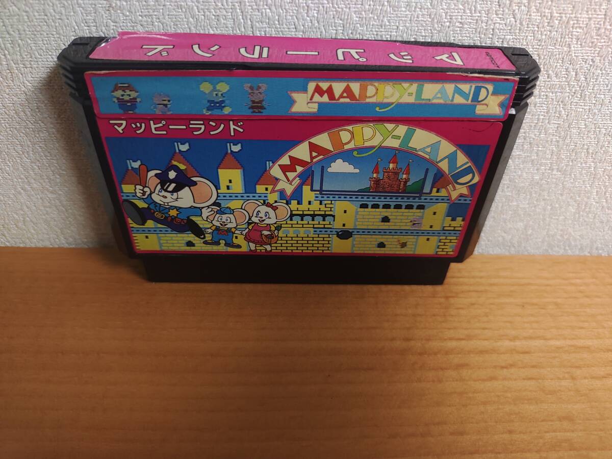 FC　ファミコン　マッピーランド　B