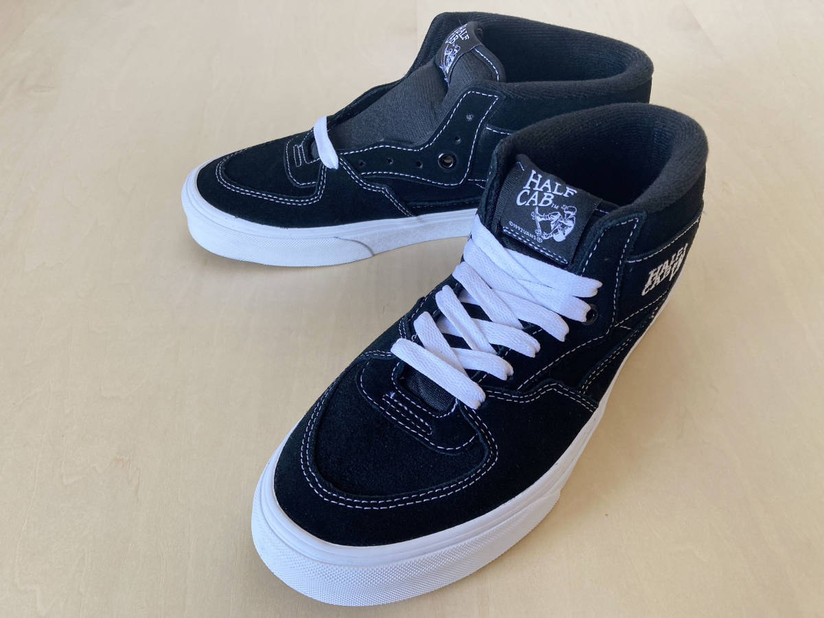 【ラスト1点】29cm バンズ ハーフキャブ VANS HALF CAB BLACK/WHITE US11/29cm VN000DZ3BLK
