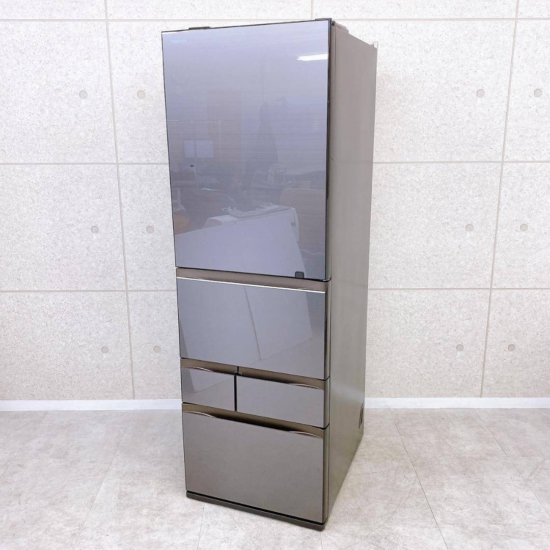 東芝 501L 冷蔵庫 GR-T500GZ 2021年製 6ドア フレンチ